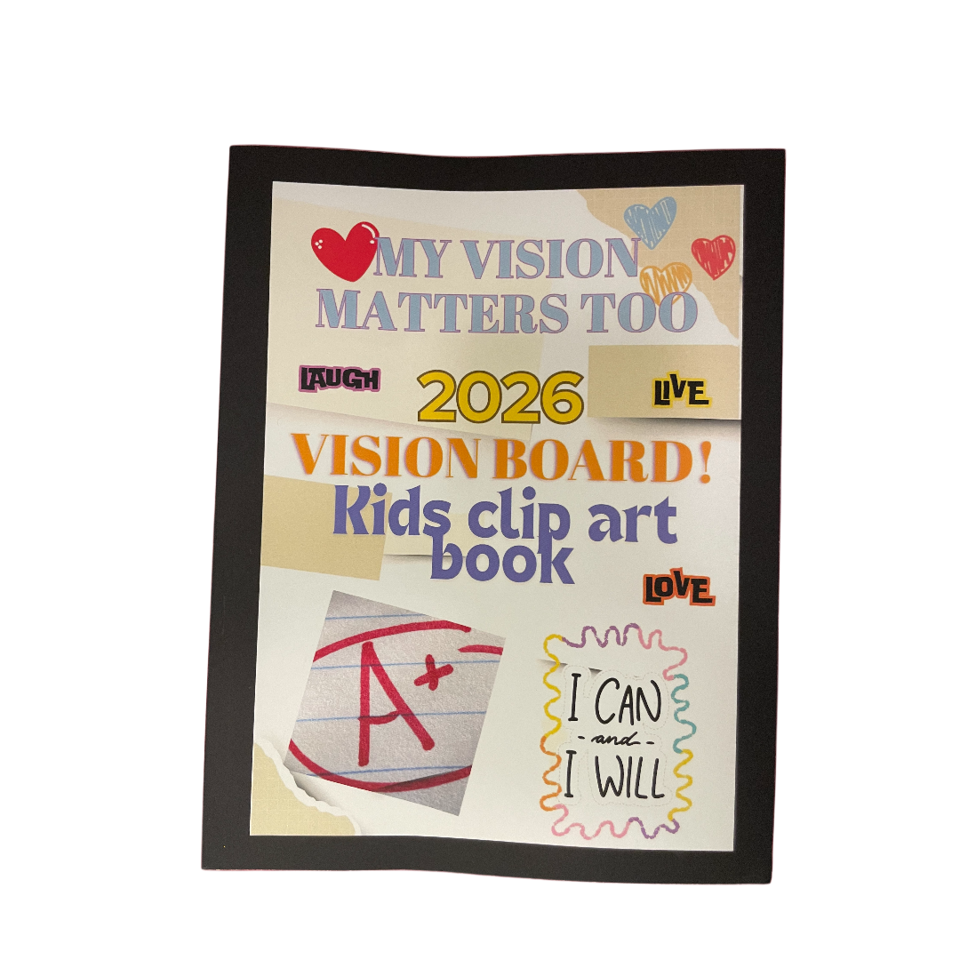 Vision Board Clip Art Book 2026: My vision matters
