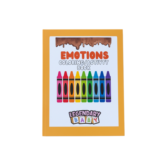 EMOTIONS COLORING/ACTIVITY BOOK