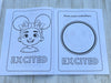 EMOTIONS COLORING/ACTIVITY BOOK